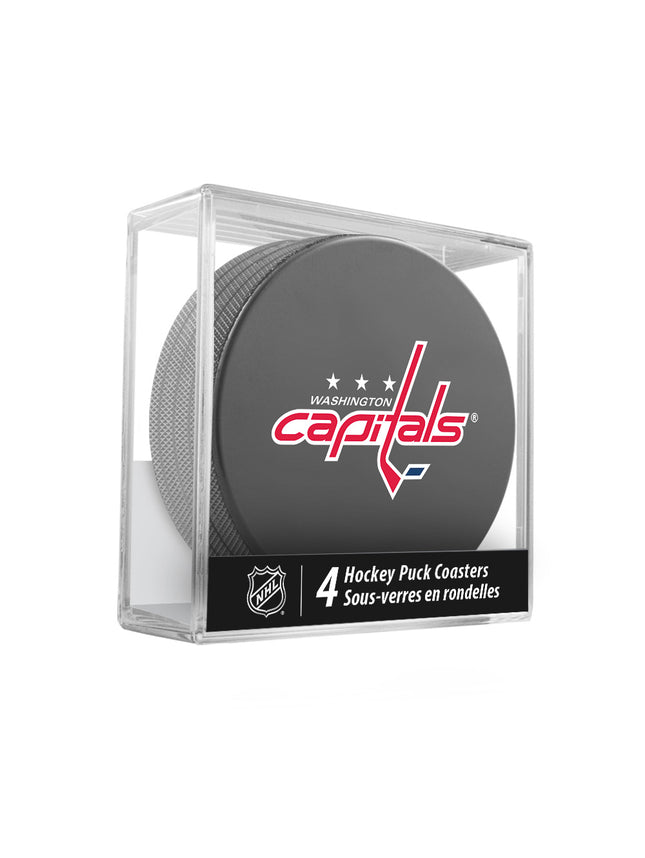 Washington Capitals hockey Puck Coaster Set
