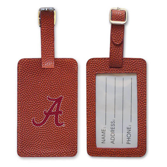 Alabama Crimson Tide Basketball Luggage Tag - Authentic Series