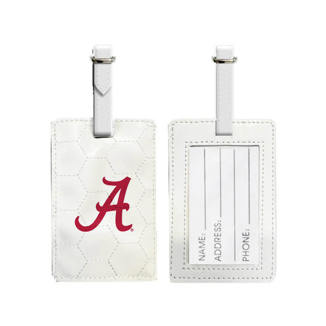 Alabama Crimson Tide Soccer Luggage Tag - Authentic Series