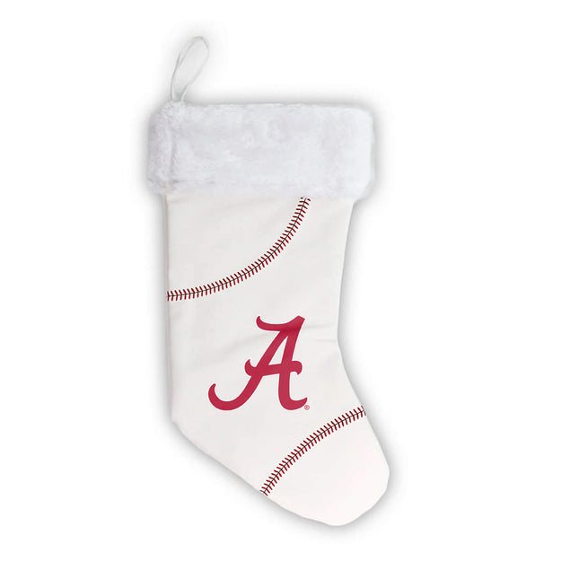 Alabama Crimson Tide Baseball Christmas Stocking - Authentic Series