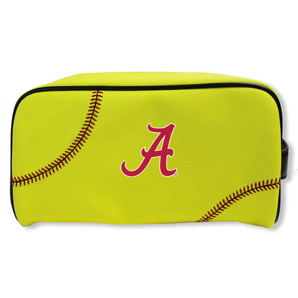 Alabama Crimson Tide Softball Toiletry and Cosmetics Bag - Authentic Series