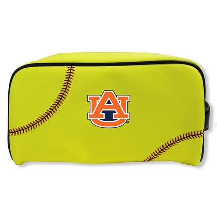 Auburn Tigers Softball Toiletry and Cosmetics Bag - Authentic Series