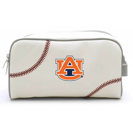 Auburn Tigers Baseball Toiletry and Cosmetics Bag - Authentic Series