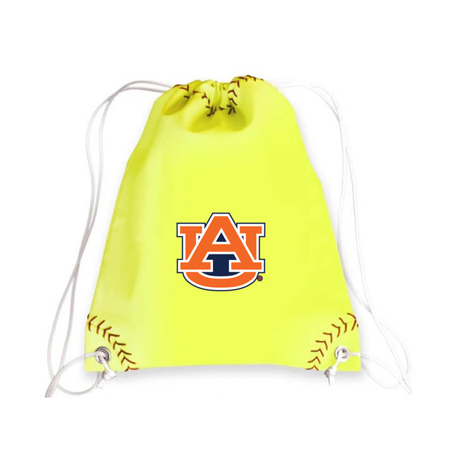 Auburn Tigers Softball Drawstring Bag - Authentic Series
