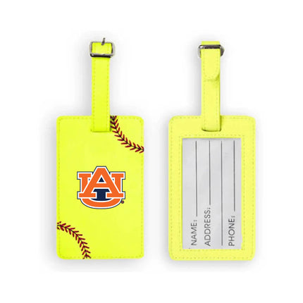 Auburn Tigers Softball Luggage Tag - Authentic Series