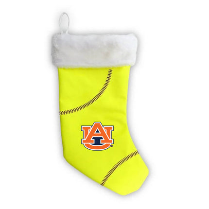 Auburn Tigers Softball Christmas Stocking - Authentic Series