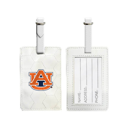 Auburn Tigers Soccer Luggage Tag - Authentic Series