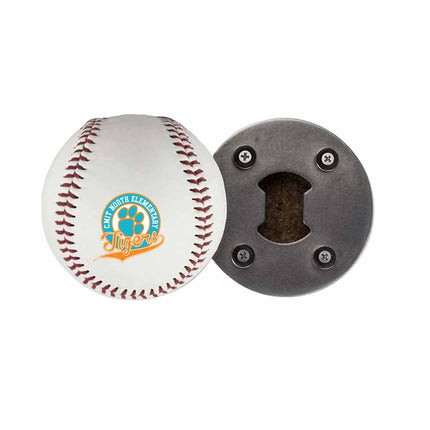 CMIT North Elementary School Tigers Baseball Bottle Opener - Authentic Series