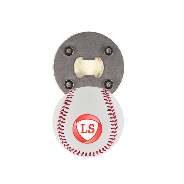 La Salle Insurance Baseball Bottle Opener - Authentic Series