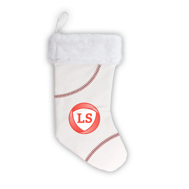 La Salle Insurance Baseball Christmas Stocking - Authentic Series