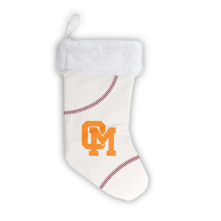 Oakland Mills Scorpions Baseball Christmas Stocking - Authentic Series