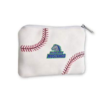 Millard North Mustangs Baseball Coin Purse - Authentic Series