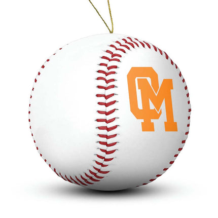Oakland Mills Scorpions Baseball Ornament “Standard Edition” - Authentic Series