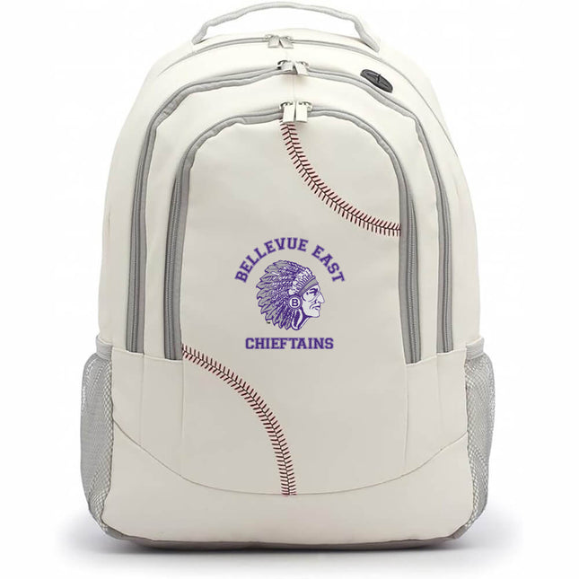 Bellevue East Chieftains Baseball Backpack - Authentic Series