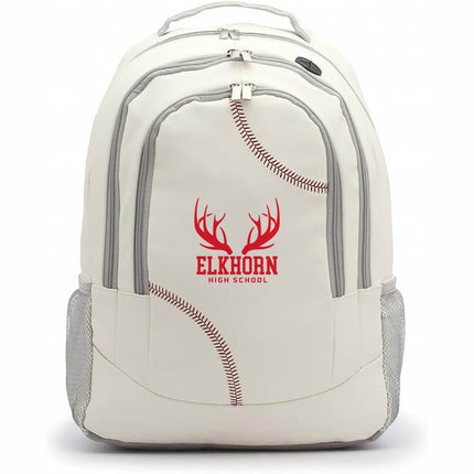 Elkhorn High School Antlers Baseball Backpack - Authentic Series