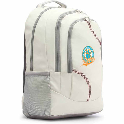 CMIT North Elementary School Tigers Baseball Backpack - Authentic Series