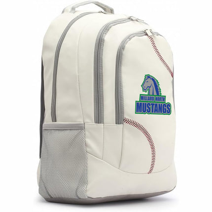 Millard North Mustangs Baseball Backpack - Authentic Series
