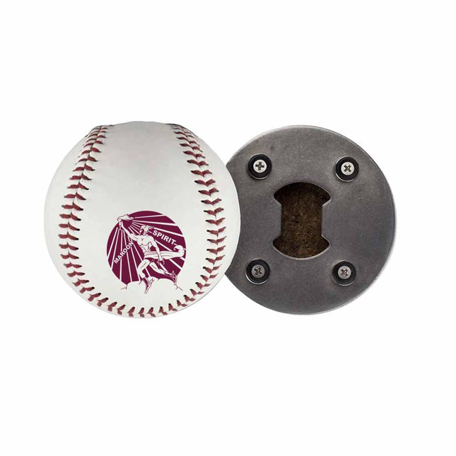 Blackwell Maroons Baseball Bottle Opener - Authentic Series