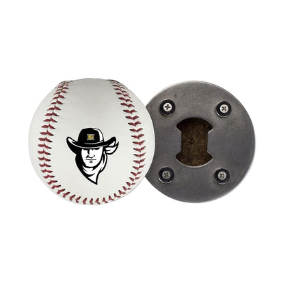 Northeastern Plainsmen Baseball Bottle Opener - Authentic Series