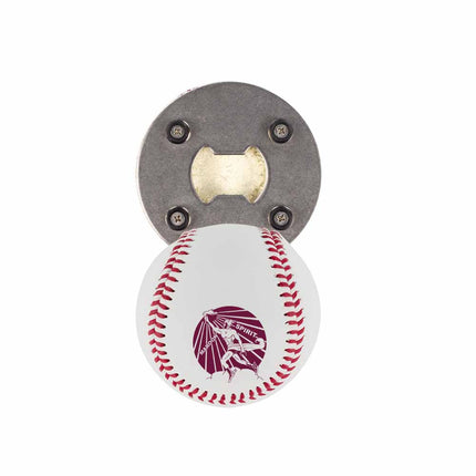 Blackwell Maroons Baseball Bottle Opener - Authentic Series