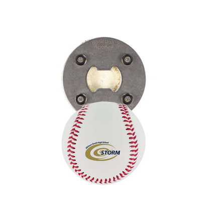 Elkhorn South Storm Baseball Bottle Opener - Authentic Series