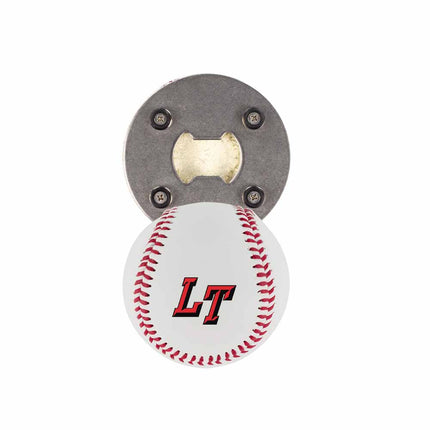 Lake Travis Cavaliers Baseball Bottle Opener - Authentic Series