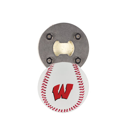 Westside High School Warriors Baseball Bottle Opener - Authentic Series