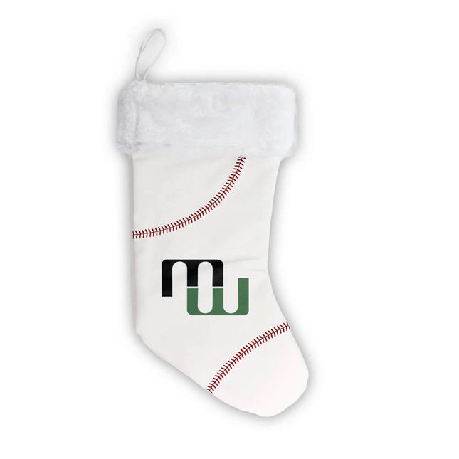 Millard West Wildcats Baseball Christmas Stocking - Authentic Series