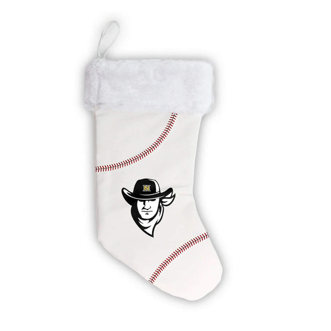 Northeastern Plainsmen Baseball Christmas Stocking - Authentic Series