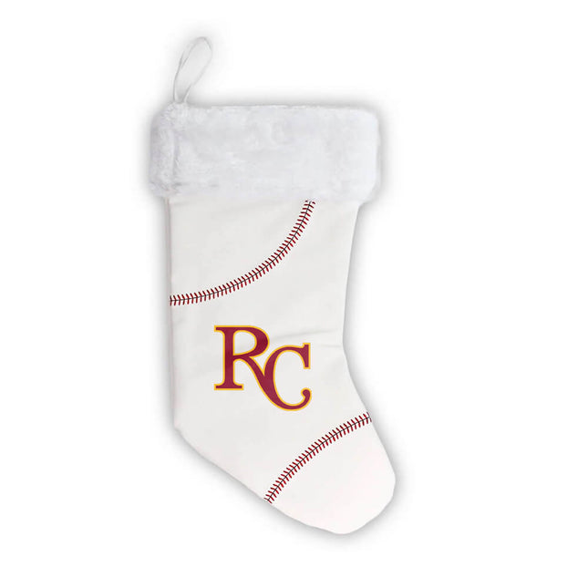Roncalli Crimson Pride Baseball Christmas Stocking - Authentic Series