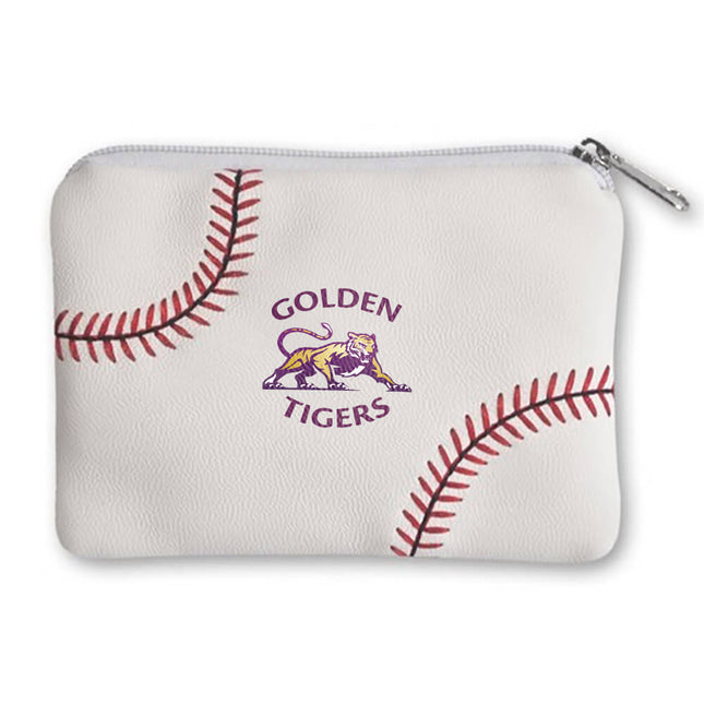 CMIT Academy Golden Tigers Baseball Coin Purse - Authentic Series