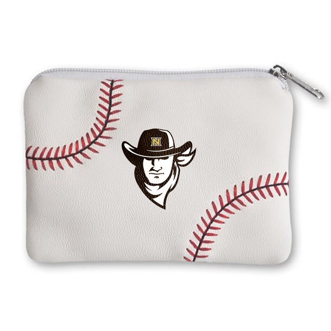 Northeastern Plainsmen Baseball Coin Purse - Authentic Series