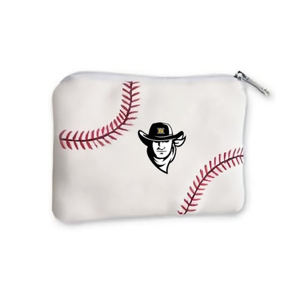 Northeastern Plainsmen Baseball Coin Purse - Authentic Series