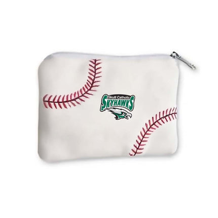 Skutt Catholic SkyHawks Baseball Coin Purse - Authentic Series