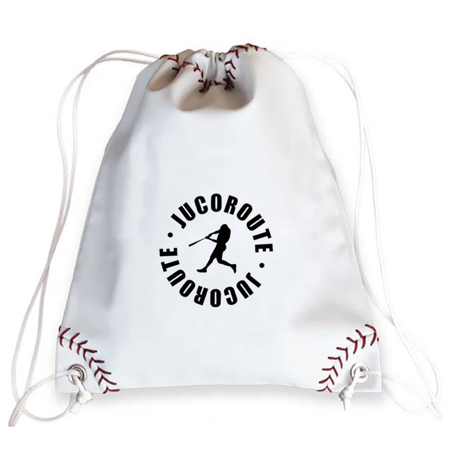 Jucoroute Baseball Drawstring Bag - Authentic Series