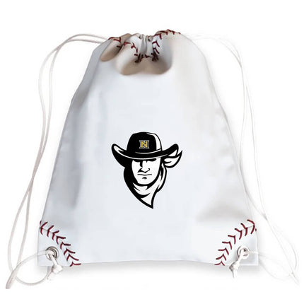Northeastern Plainsmen Baseball Drawstring Bag - Authentic Series