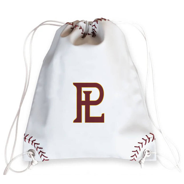 Papillion La Vista Monarchs Baseball Drawstring Bag - Authentic Series
