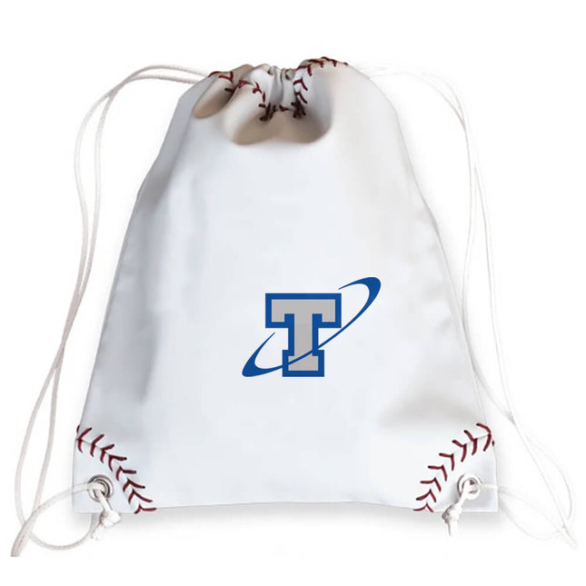 Papillion La Vista South Titans Baseball Drawstring Bag - Authentic Series
