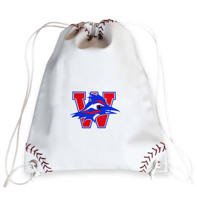 Westlake Chaparrals Baseball Drawstring Bag - Authentic Series