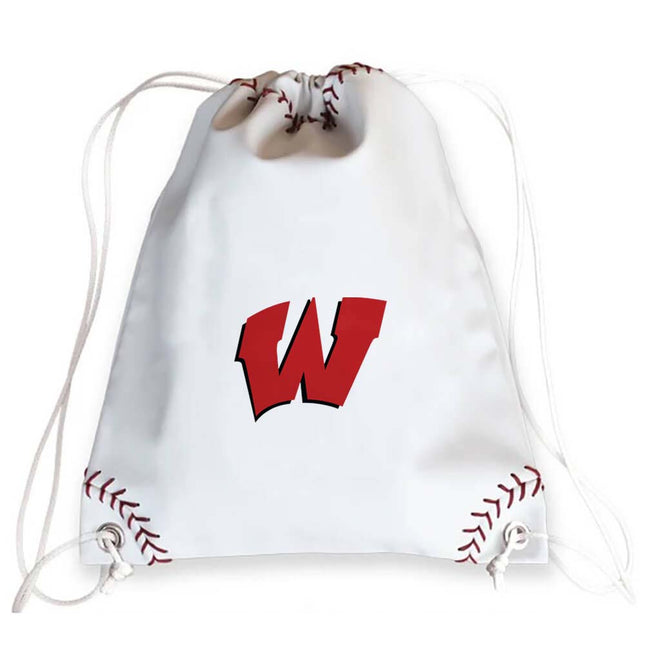 Westside High School Warriors Baseball Drawstring Bag - Authentic Series