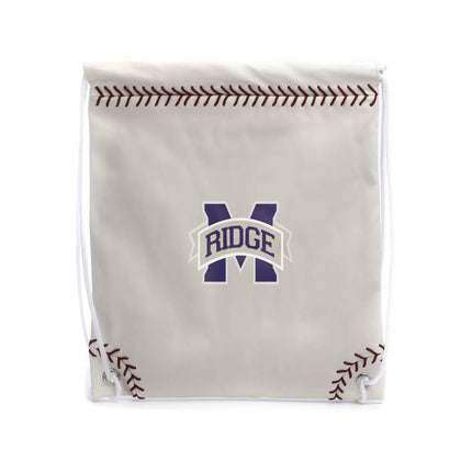 Marriotts Ridge Mustangs Baseball Drawstring Bag - Authentic Series