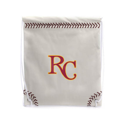 Roncalli Crimson Pride Baseball Drawstring Bag - Authentic Series