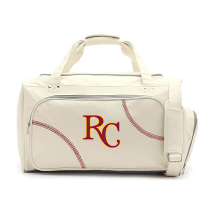 Roncalli Crimson Pride Baseball Duffel Bag - Authentic Series