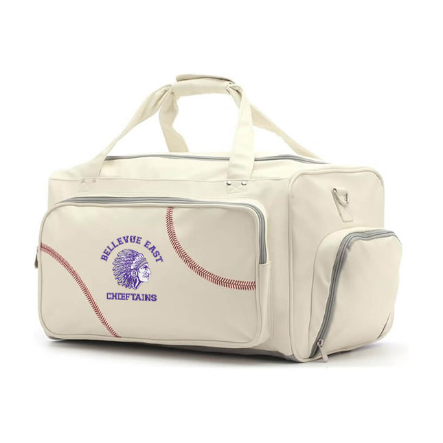 Bellevue East Chieftains Baseball Duffel Bag - Authentic Series