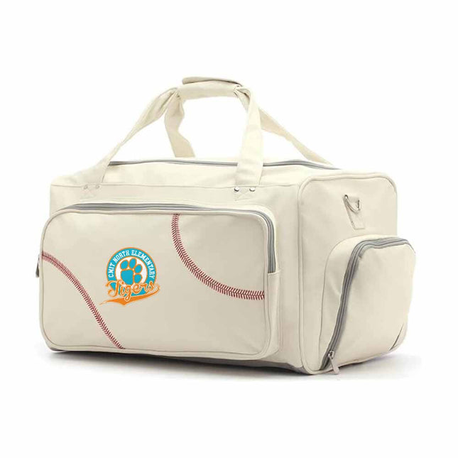 CMIT North Elementary School Tigers Baseball Duffel Bag - Authentic Series