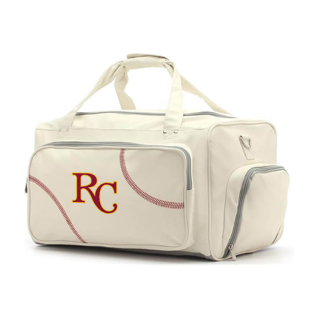 Roncalli Crimson Pride Baseball Duffel Bag - Authentic Series
