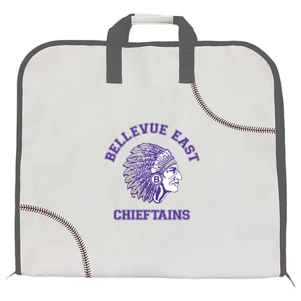 Bellevue East Chieftains Baseball Garment Bag - Authentic Series