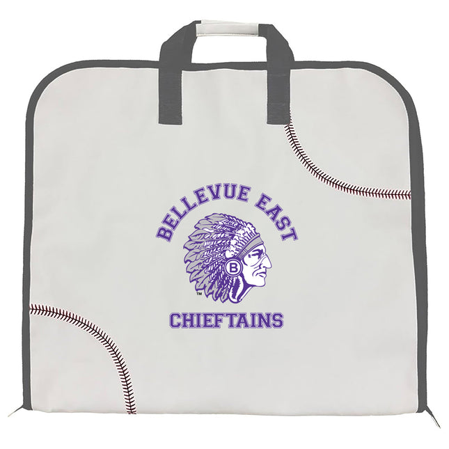 Bellevue East Chieftains Baseball Garment Bag - Authentic Series