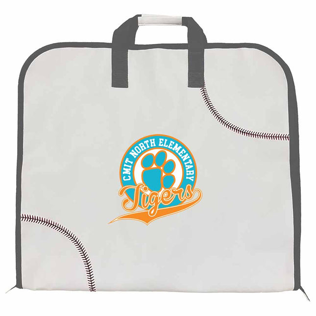 CMIT North Elementary School Tigers Baseball Garment Bag - Authentic Series