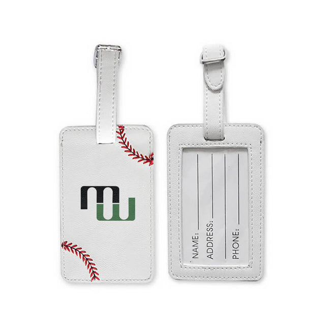 Millard West Wildcats Baseball Luggage Tag - Authentic Series